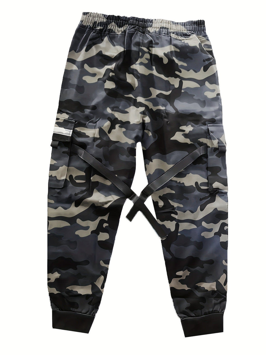 Herren Utility‑Cargo‑Jogginghose mit elastischem Bund, verstellbaren Beinriemen & Multifachtaschen Echo Archiv