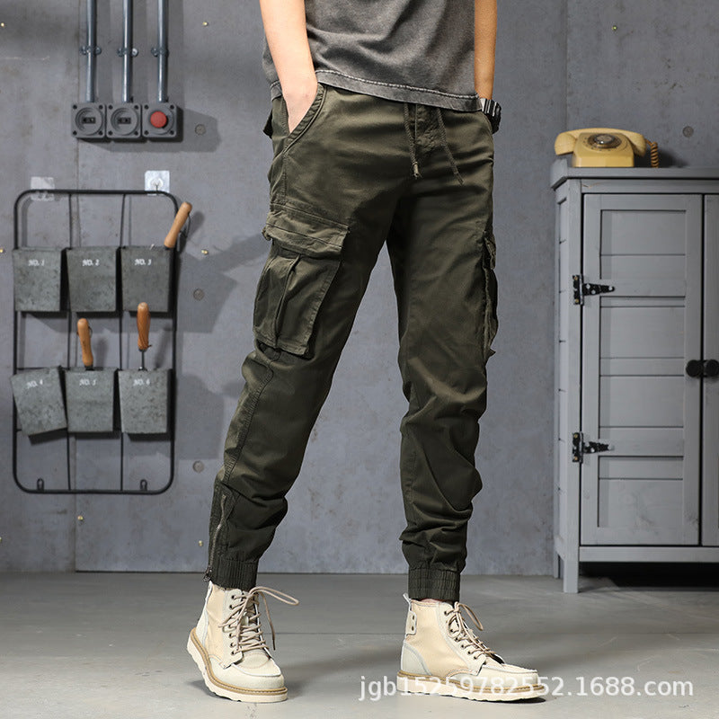 Herren Cargo-Hosen mit elastischem Bund von Echoarchiv