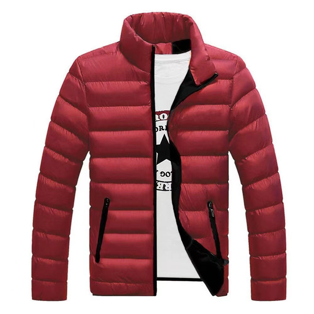 Herren nan gesteppte Thermojacke mit hohem Stehkragen und wasserabweisender Außenhülle Echo Archiv