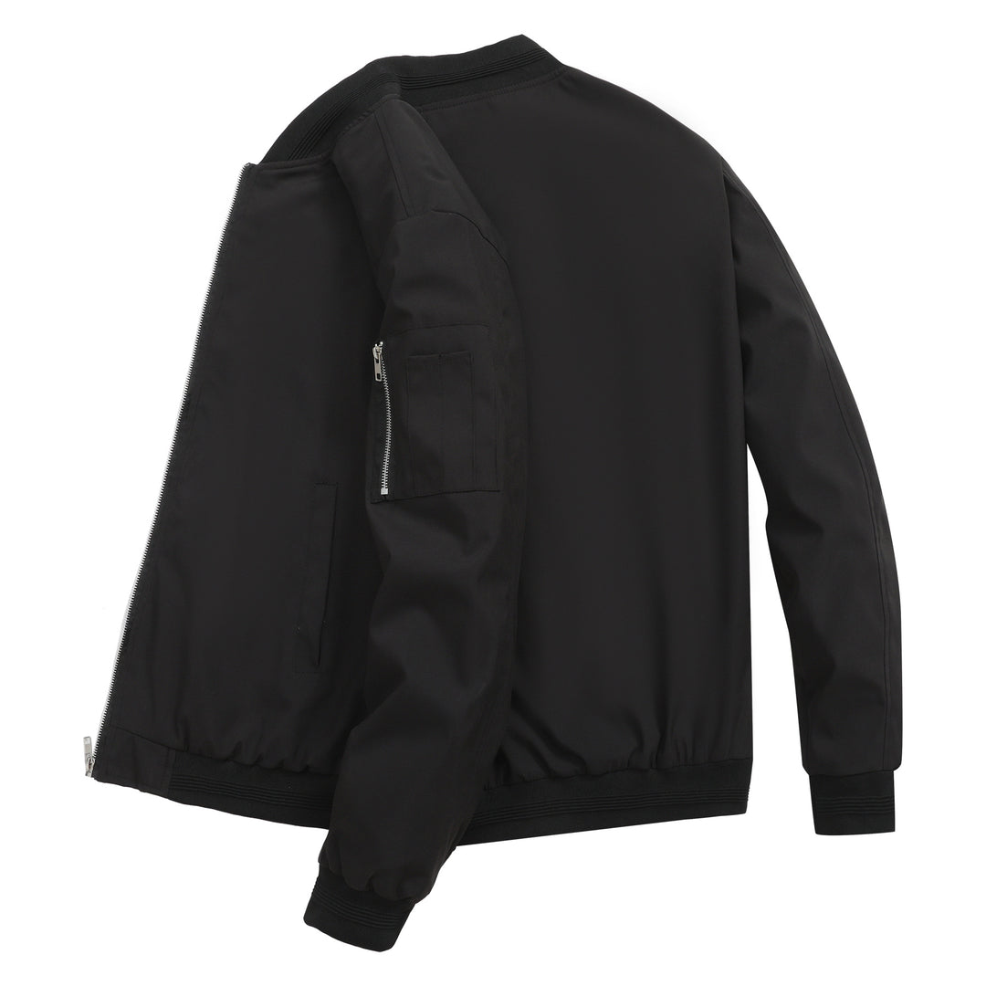 Herren Bomberjacke mit elastischen Bündchen und mehreren Taschen Echoarchiv