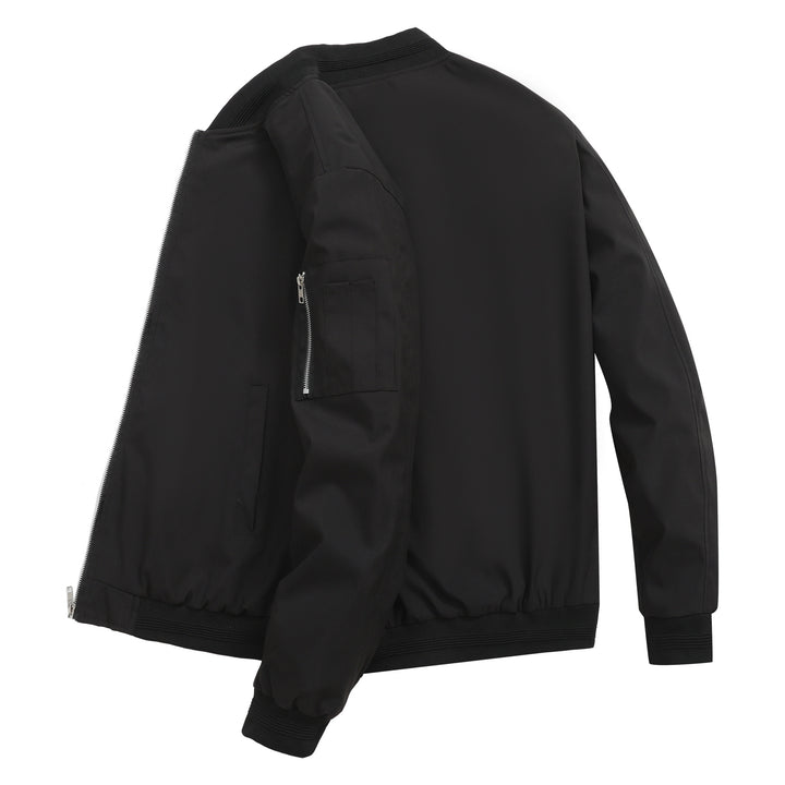 Herren Bomberjacke mit elastischen Bündchen und mehreren Taschen Echoarchiv