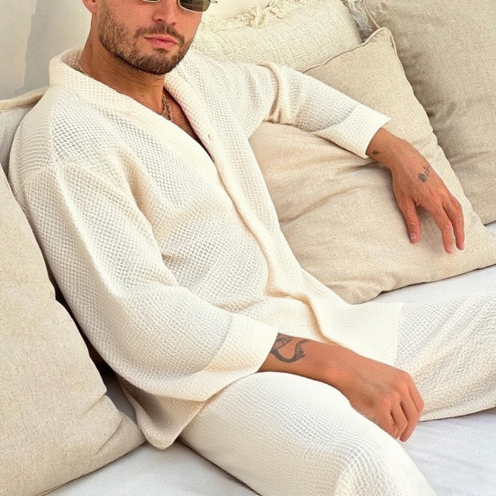 Herren modisches Lounge-Set aus atmungsaktivem Material Echoarchiv