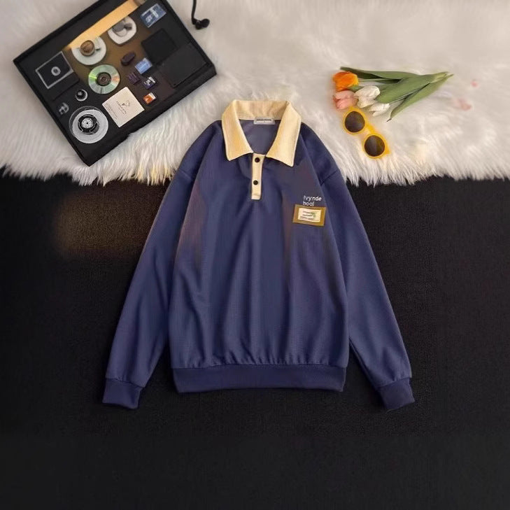 Herren Sportlicher Stehkragenpullover Echoarchiv