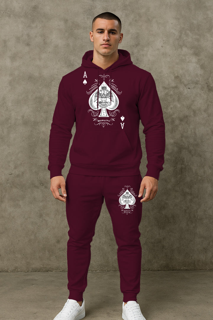 Herren Sportlicher Hoodie mit grafischem Design Echoarchiv