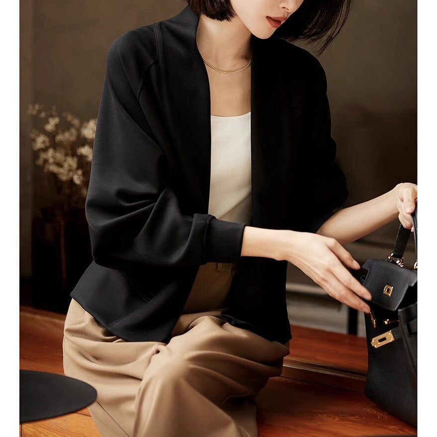 Damen Elegante und luftige Blazerjacke Echoarchiv