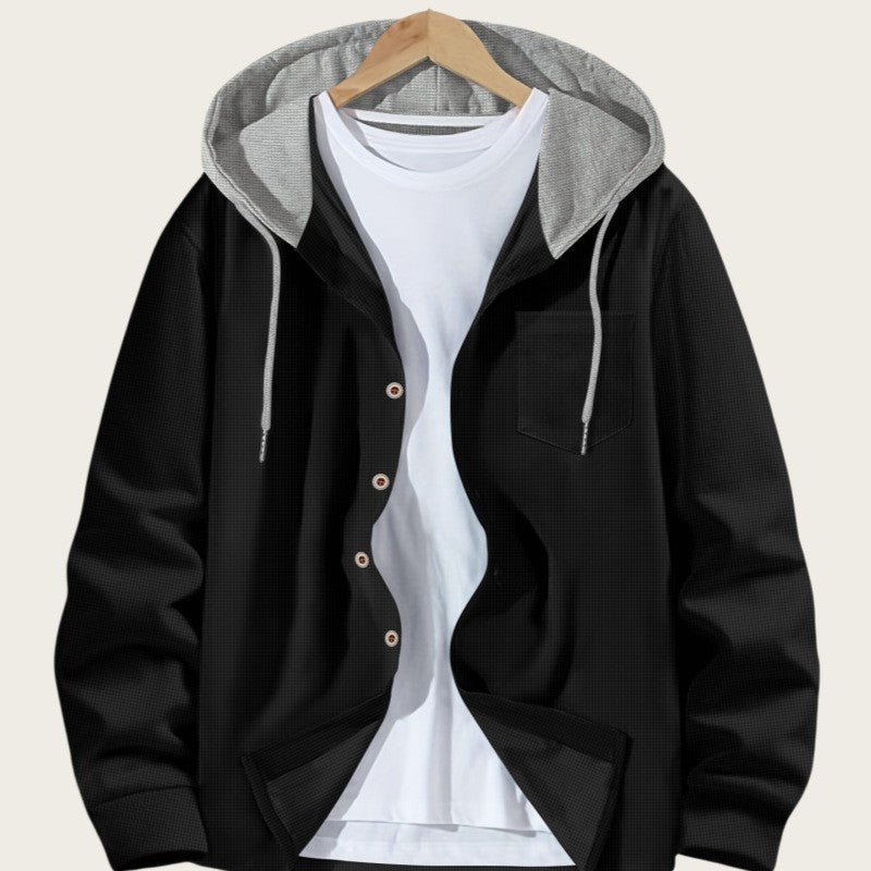 Herren Freizeitjacke mit Kapuze und modischem Design Echoarchiv