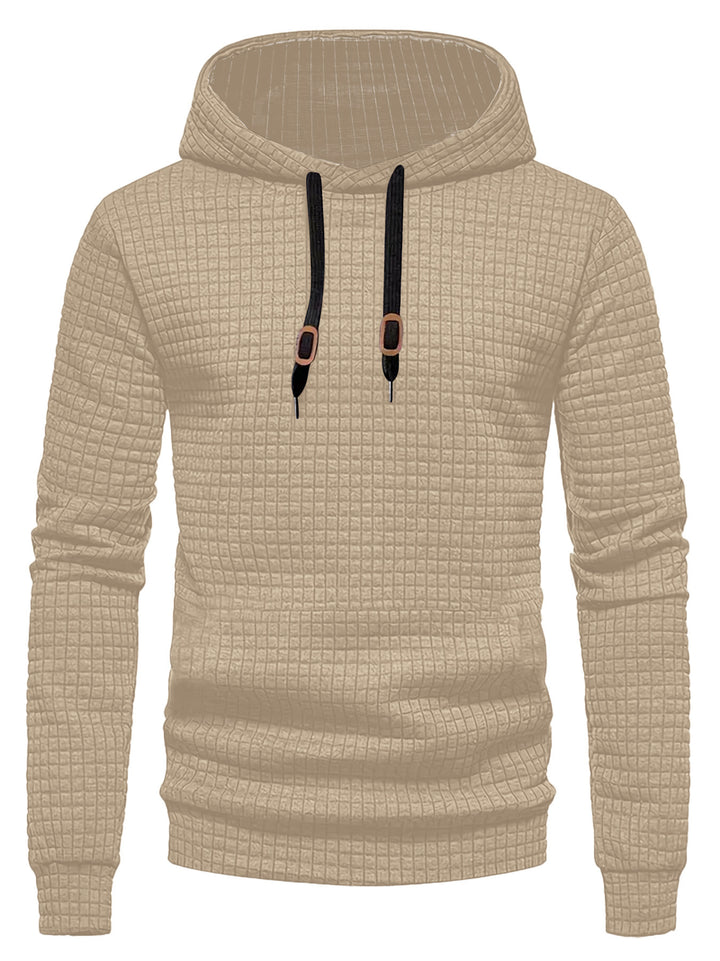 Herren stylischer Kapuzenpullover mit strukturiertem Design Echoarchiv