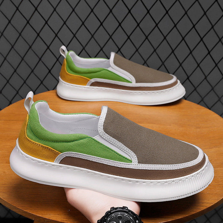 Damen Slip-On Sneakers mit atmungsaktiver Oberfläche und rutschfester Sohle Echo Archiv