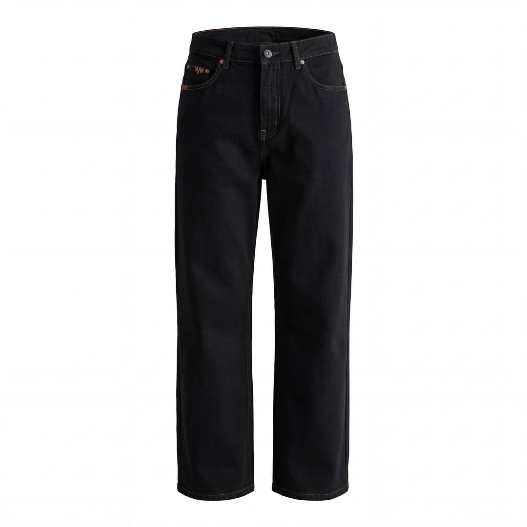 Damen Weit geschnittene und bequeme Baumwollhose Echo Archiv