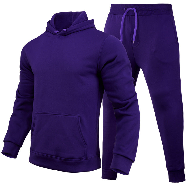 Herren Sportliches Sweatshirt- und Jogginghose-Set Echoarchiv