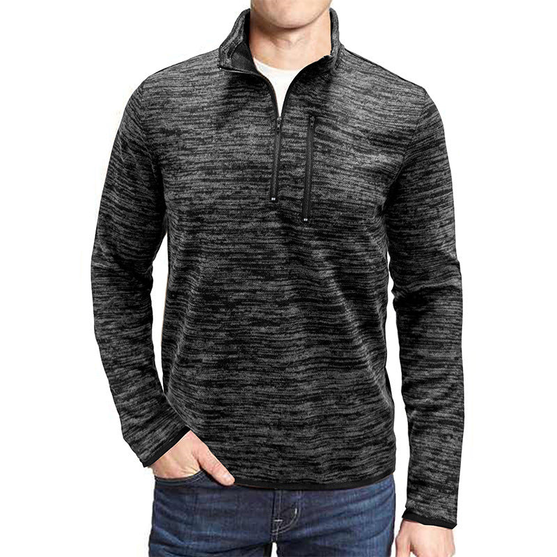 Herren Pullover mit halbem Reißverschluss Echoarchiv