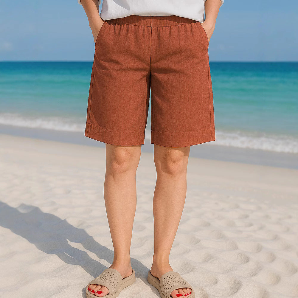 Damen Bequeme und luftige Sommer-Shorts Echo Archiv