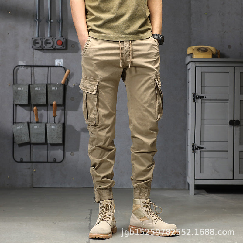 Herren Cargo-Hosen mit elastischem Bund von Echoarchiv