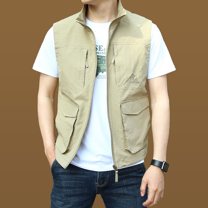 Herren Multifunktionale Outdoor-Weste Echo Archiv