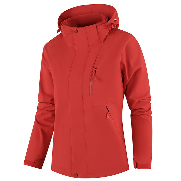 Frauen Verstellbare Regenjacke Echo Archive