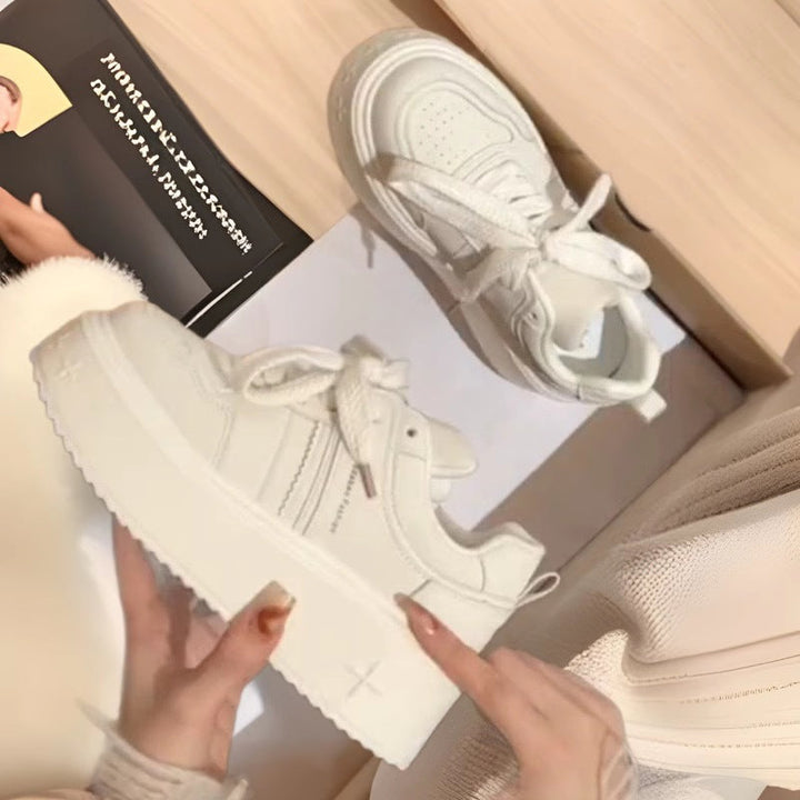 Damen Chunky Sneakers mit stabiler Plateau-Sohle und atmungsaktivem Obermaterial Echo Archiv
