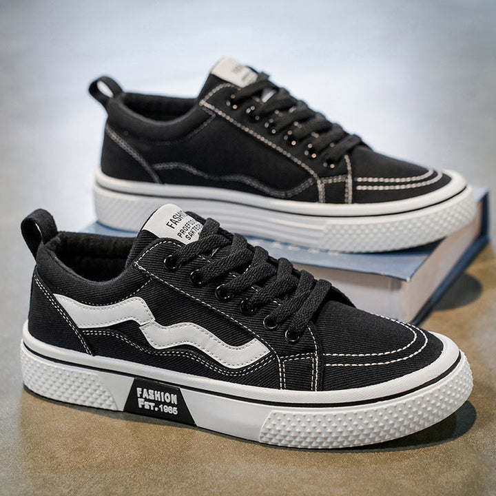 Damen lässige und strapazierfähige Sneakers mit modischen Kontrastelementen Echo Archiv