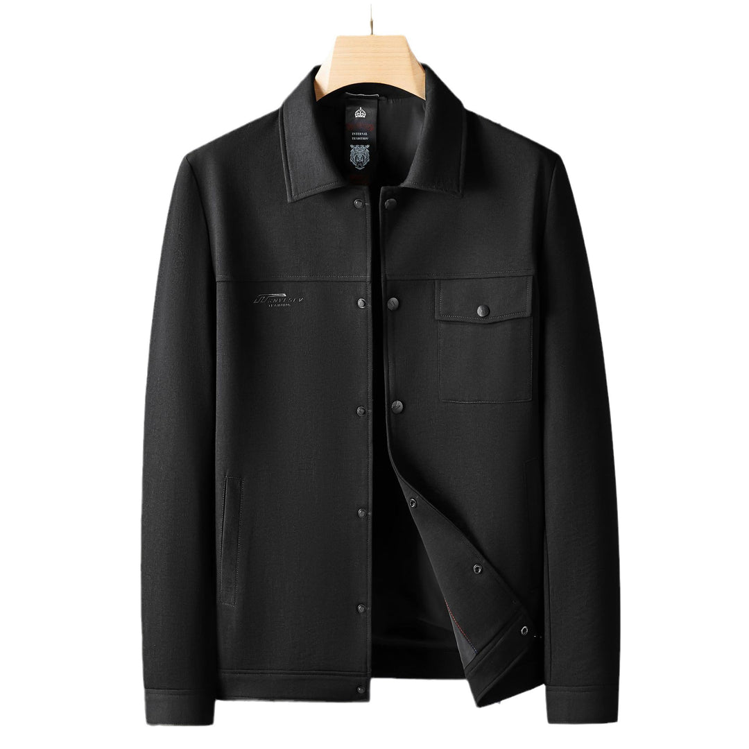 Herren Übergangsjacke im Workwear-Stil mit Druckknöpfen Echoarchiv