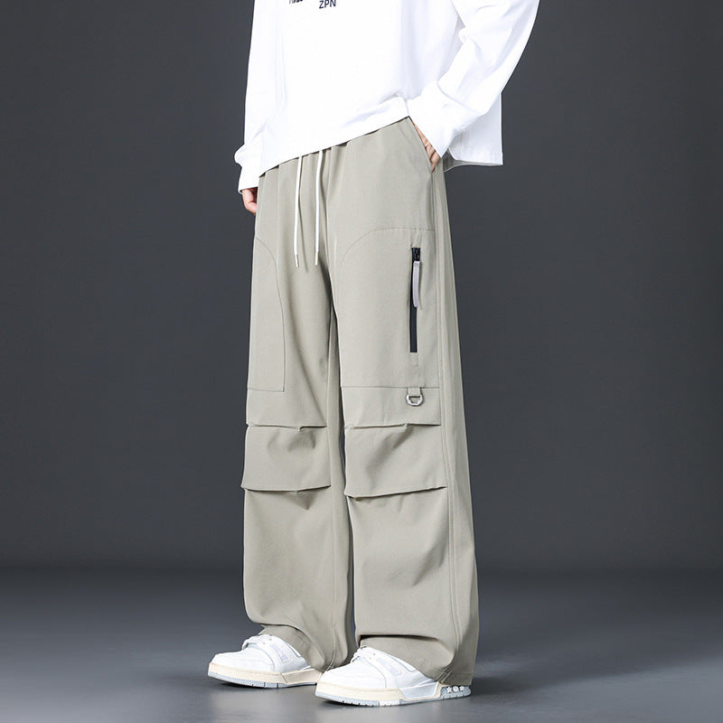 Herren Weitgeschnittene Cargo-Hose