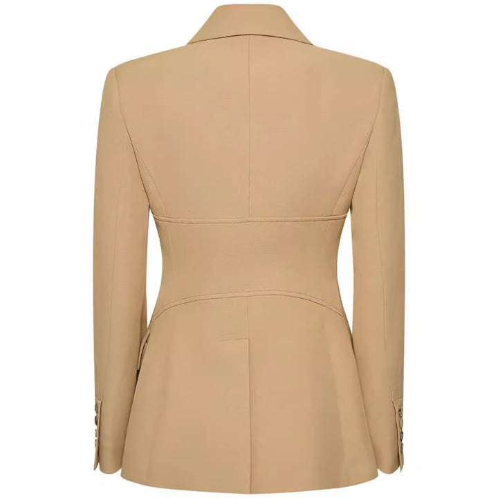 Damen Zweiteiliger Hosenanzug im Tailoring mit tailliertem Blazer und weitem Bein Echoarchiv