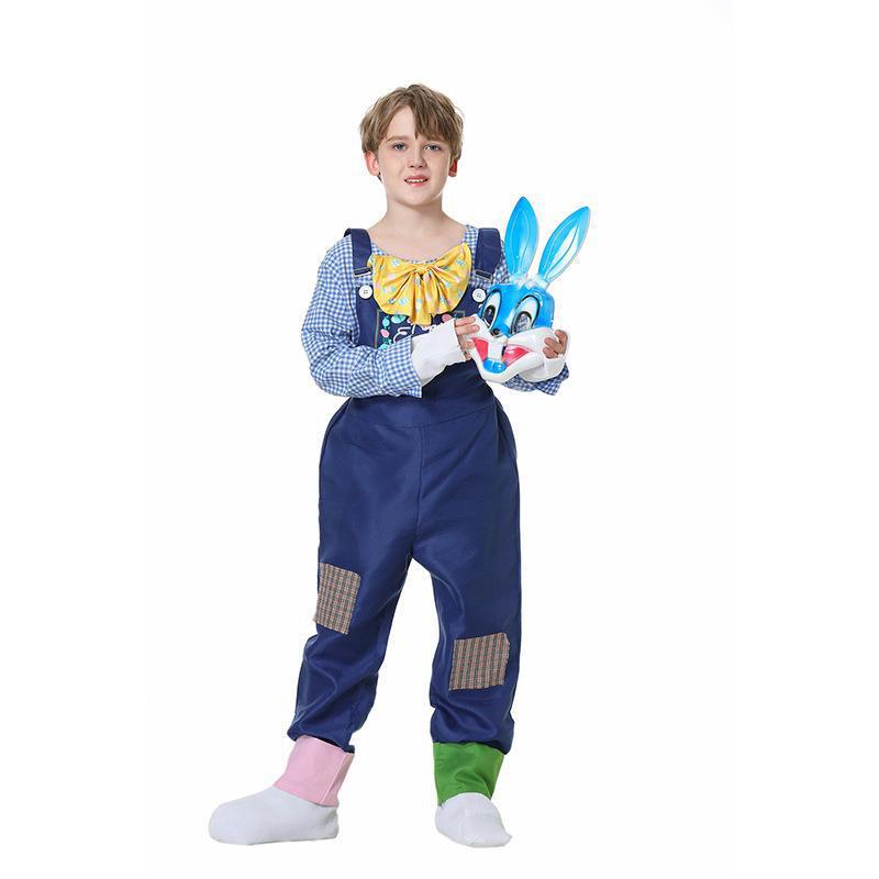 Jungen Clownskostüm mit bunten Details Echo Archiv