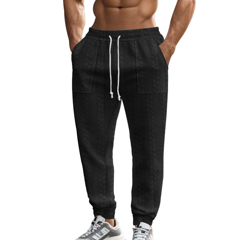 Herren stylische lockere Jogginghose mit seitlichen Taschen Echoarchiv
