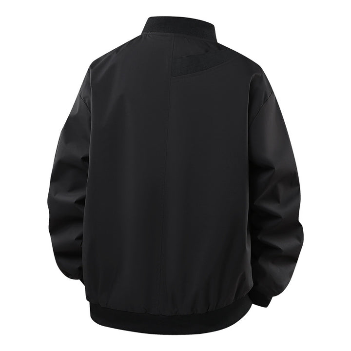 Herren Modische Bomberjacke mit Reißverschluss und praktischen Taschen Echo Archiv