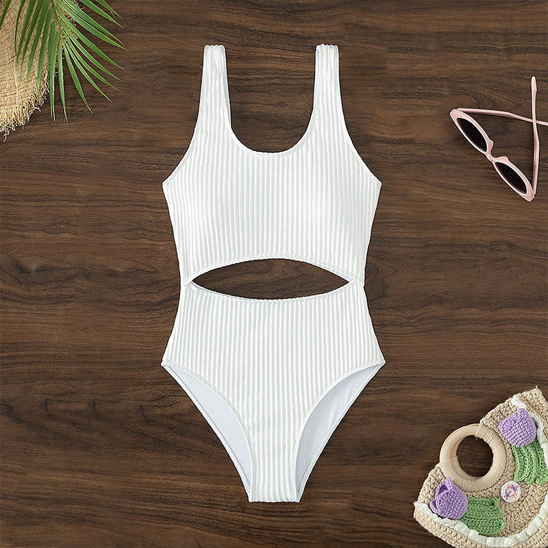 Damen Einteiliger Badeanzug mit stylischem Cut-Out-Design Echo Archiv