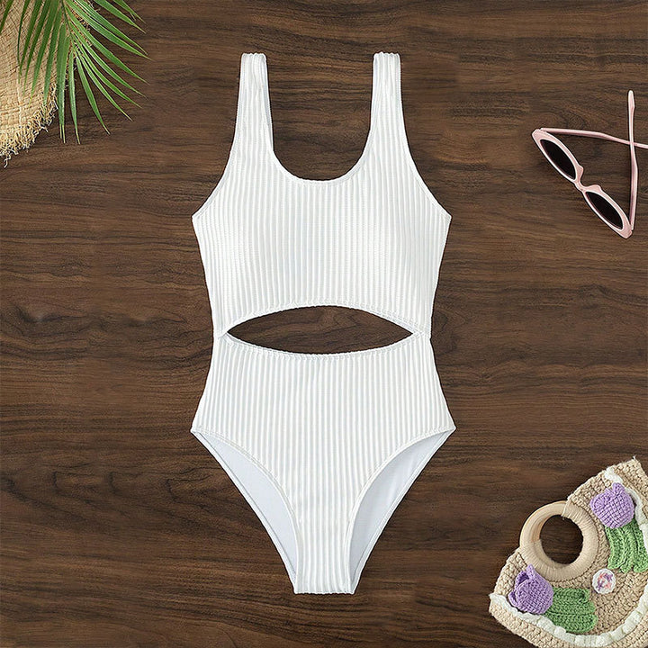 Damen Einteiliger Badeanzug mit stylischem Cut-Out-Design Echo Archiv