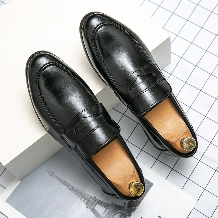 Herren klassische Tassel-Lederloafer mit Mokassinnaht, gepolsterter Komfortinnensohle und rutschfester Gummilaufsohle Echo Archiv