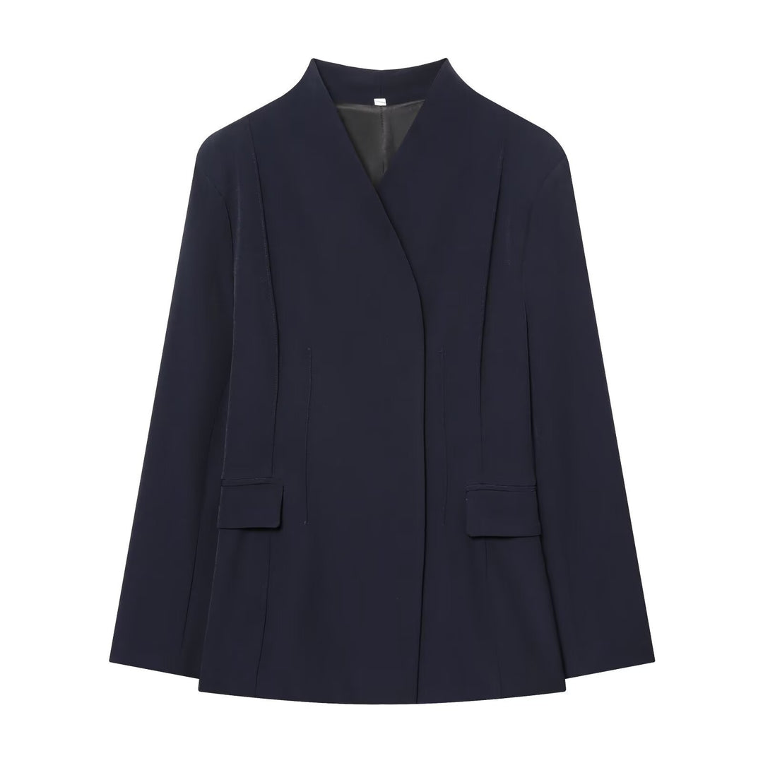 Damen Hochtaillierte weite Culotte‑Hose mit Frontreißverschluss und schmeichelnder Bundpassform Echo Archiv