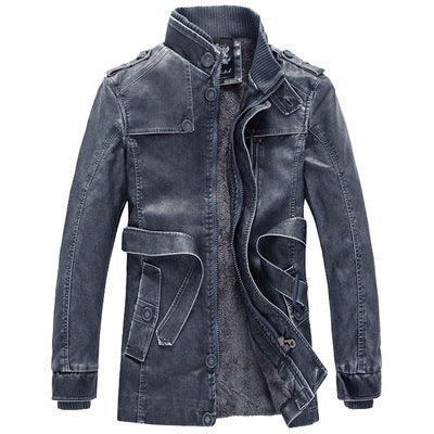 Herren Modische Denimjacke mit Fleecefutter Echo Archiv