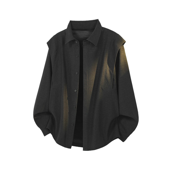Herrenmodehemd Bluse mit strukturiertem Design Echo Archive