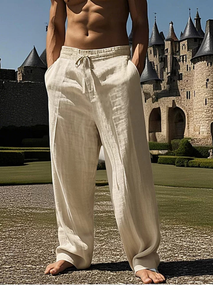 Herren Leichte Sommer-Linenhose Echoarchiv
