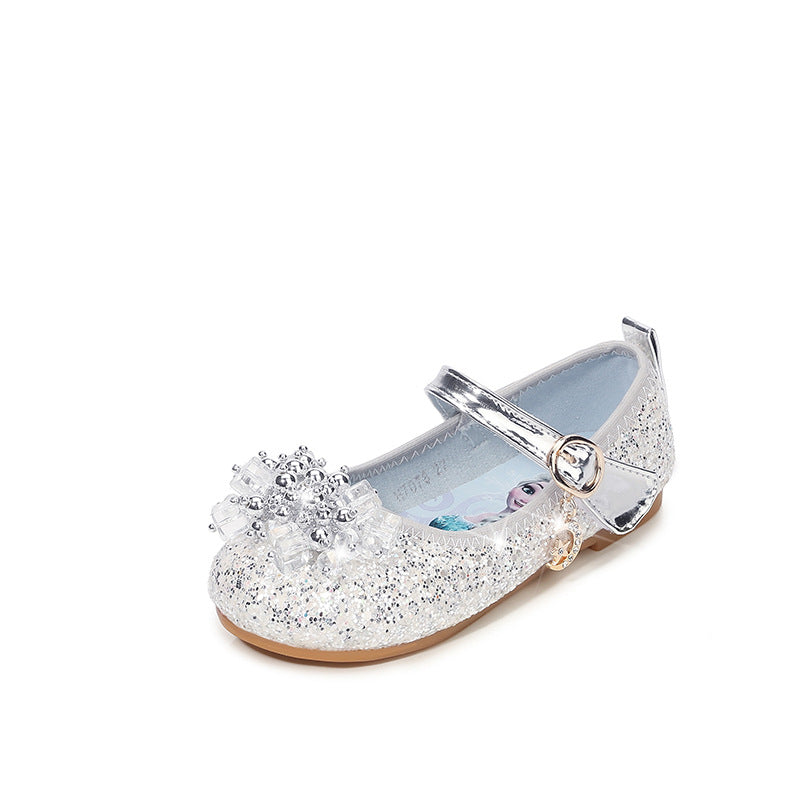 Mädchen Ballerina Schuhe mit funkelnden Perlenapplikationen Echo Archiv