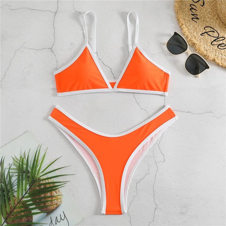 Damen Triangel-Bikini mit eleganter Naht und sportlichem Schnitt Echo Archiv