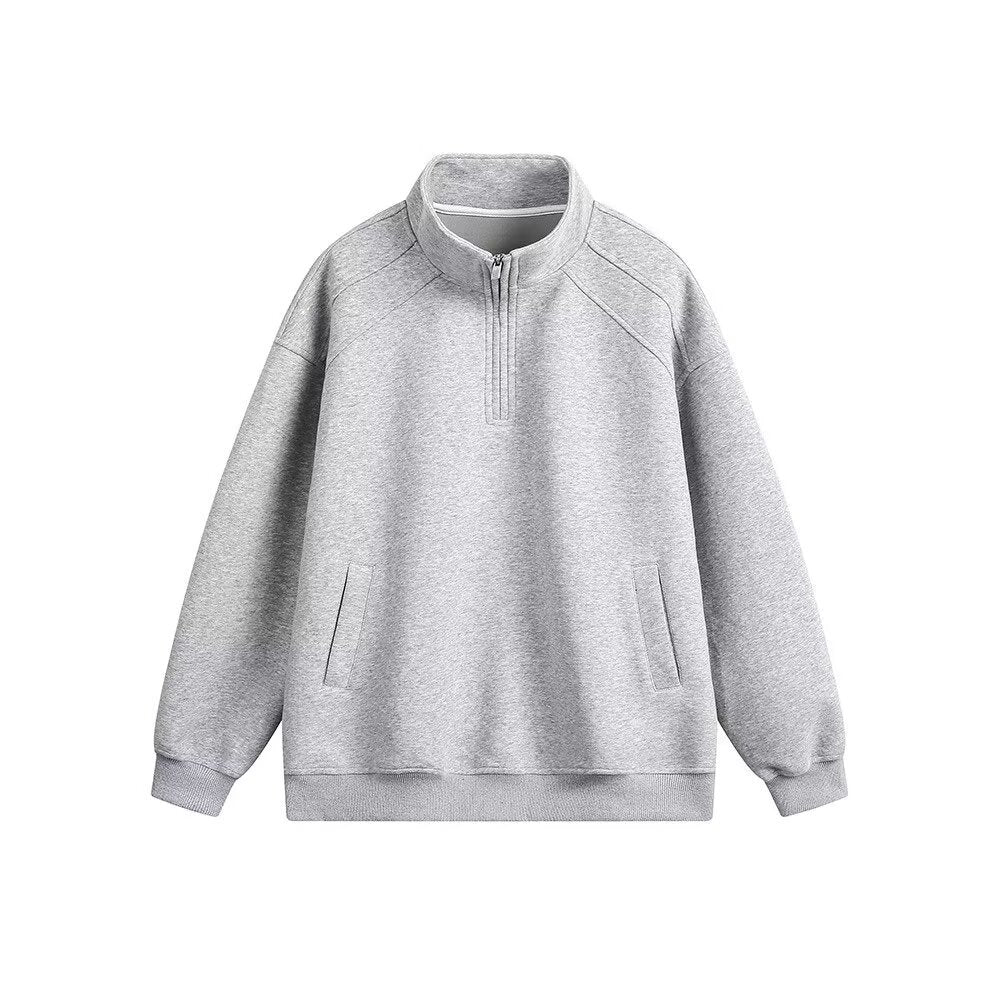 Damen Sportlicher Pullover mit Stehkragen Echoarchiv