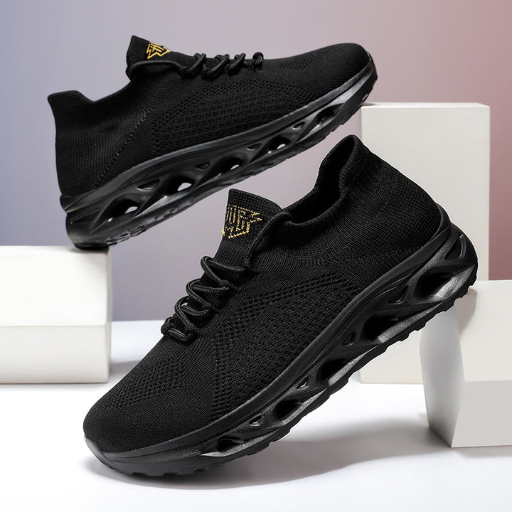 Unisex Strick-Sneaker mit sockenähnlichem Schaft und gedämpfter Luftsohle Echoarchiv