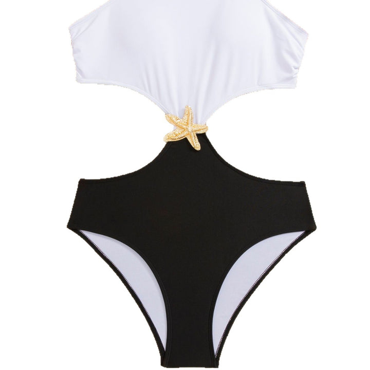 Damen Bademode mit Cut-Outs und eleganter Meeresstern-Applikation Echo Archiv