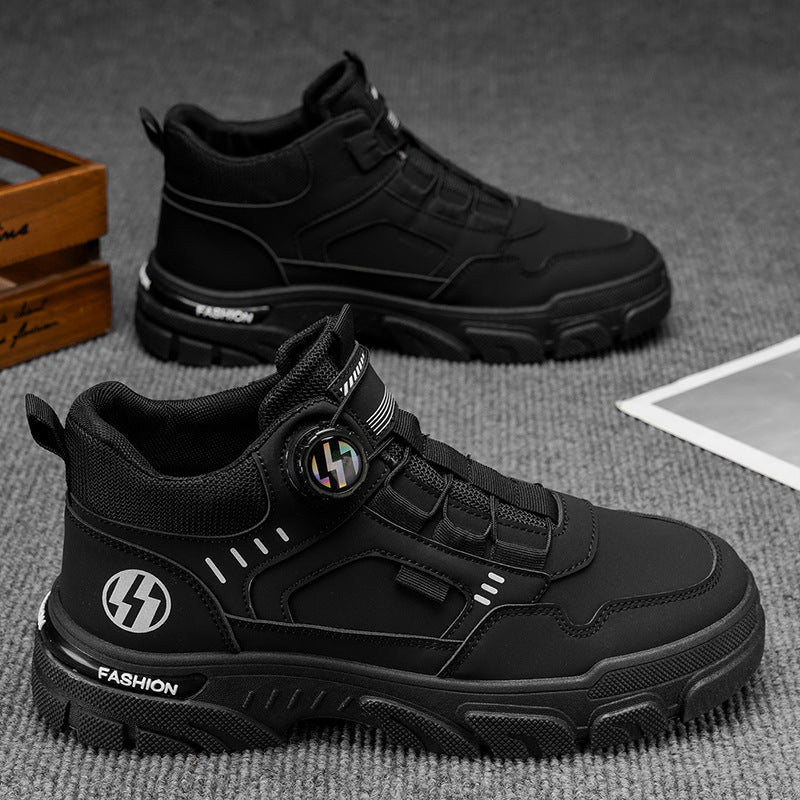 Damen Sportliche High-Top Sneakers mit elastischem Schnellverschluss und rutschfester Sohle Echo Archiv