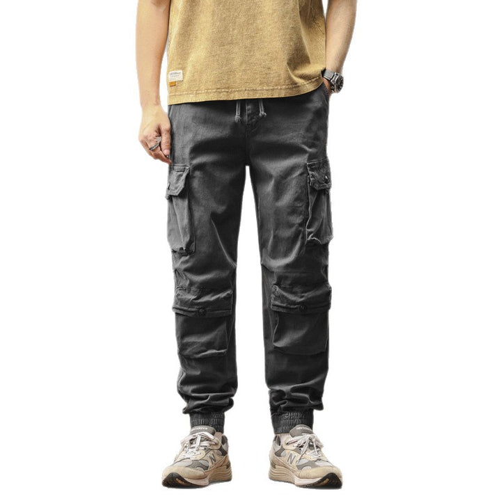 Herren komfortable Cargo-Hose mit elastischen Bündchen Echoarchiv