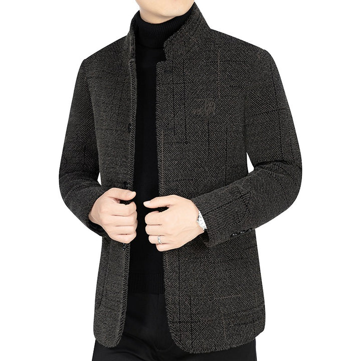 Mann Freizeitjacke aus Melange-Stoff Echoarchiv