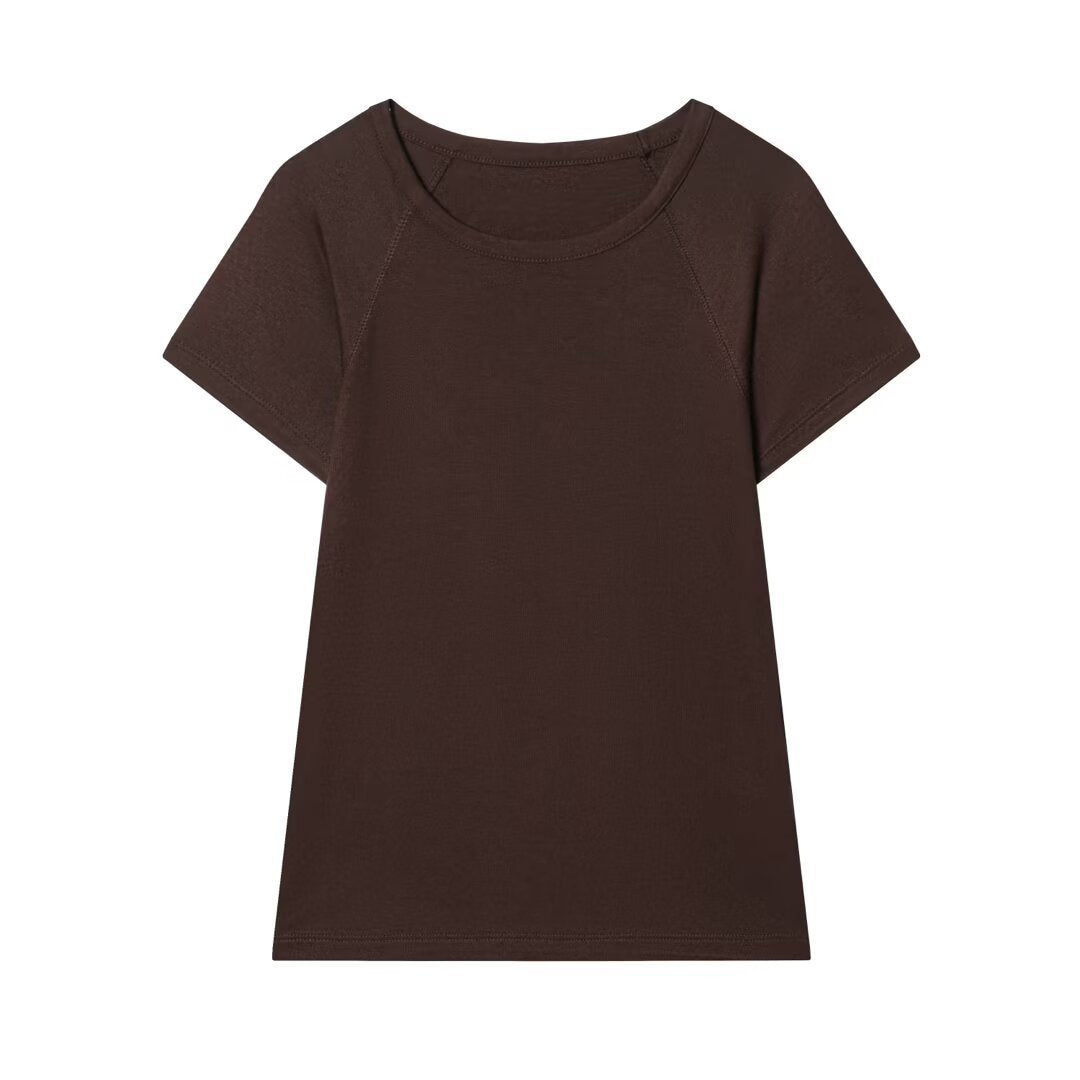 Damen komfortables Basic T-Shirt Echo Archiv