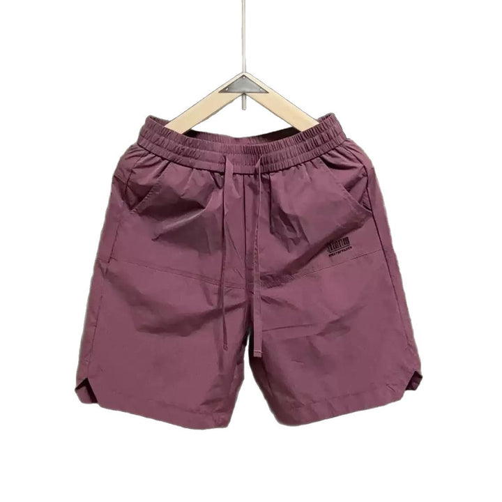Herren lässige Sportshorts mit elastischem Bund und seitlichen Eingrifftaschen Echoarchiv