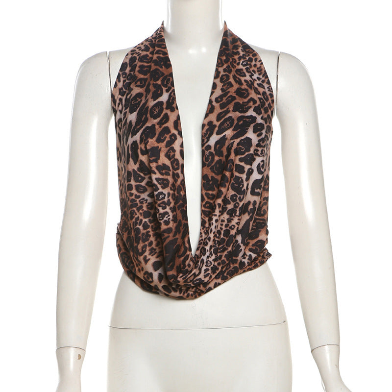 Damen Scarf mit modernem Leopardenmuster Echo Archiv