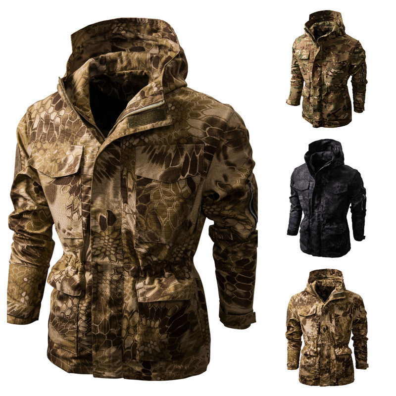 Herren Outdoor-Jacke mit camouflage Design und praktischen Taschen Echoarchiv