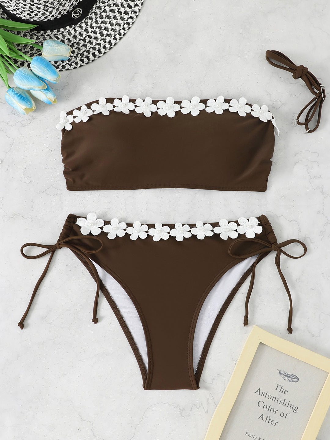 Damen Bandeau-Bikini Set Echo Archiv