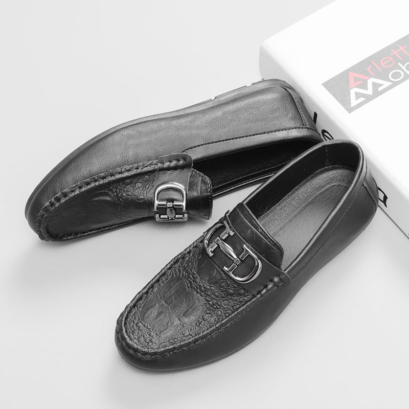 Herren Elegante Mokassins mit Metallakzent Echo Archiv
