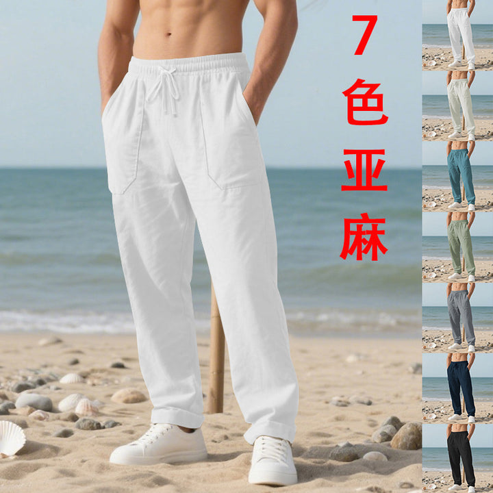 Herren entspannte Strandhose Echoarchiv