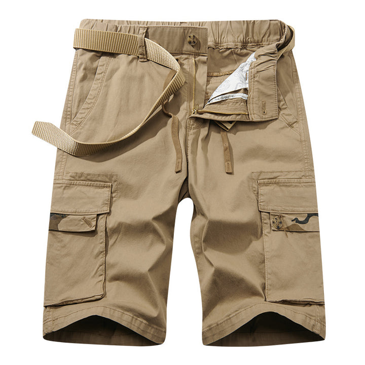 Herren robuste Cargoshorts mit elastischem Bund und multifunktionalen Taschen Echoarchiv